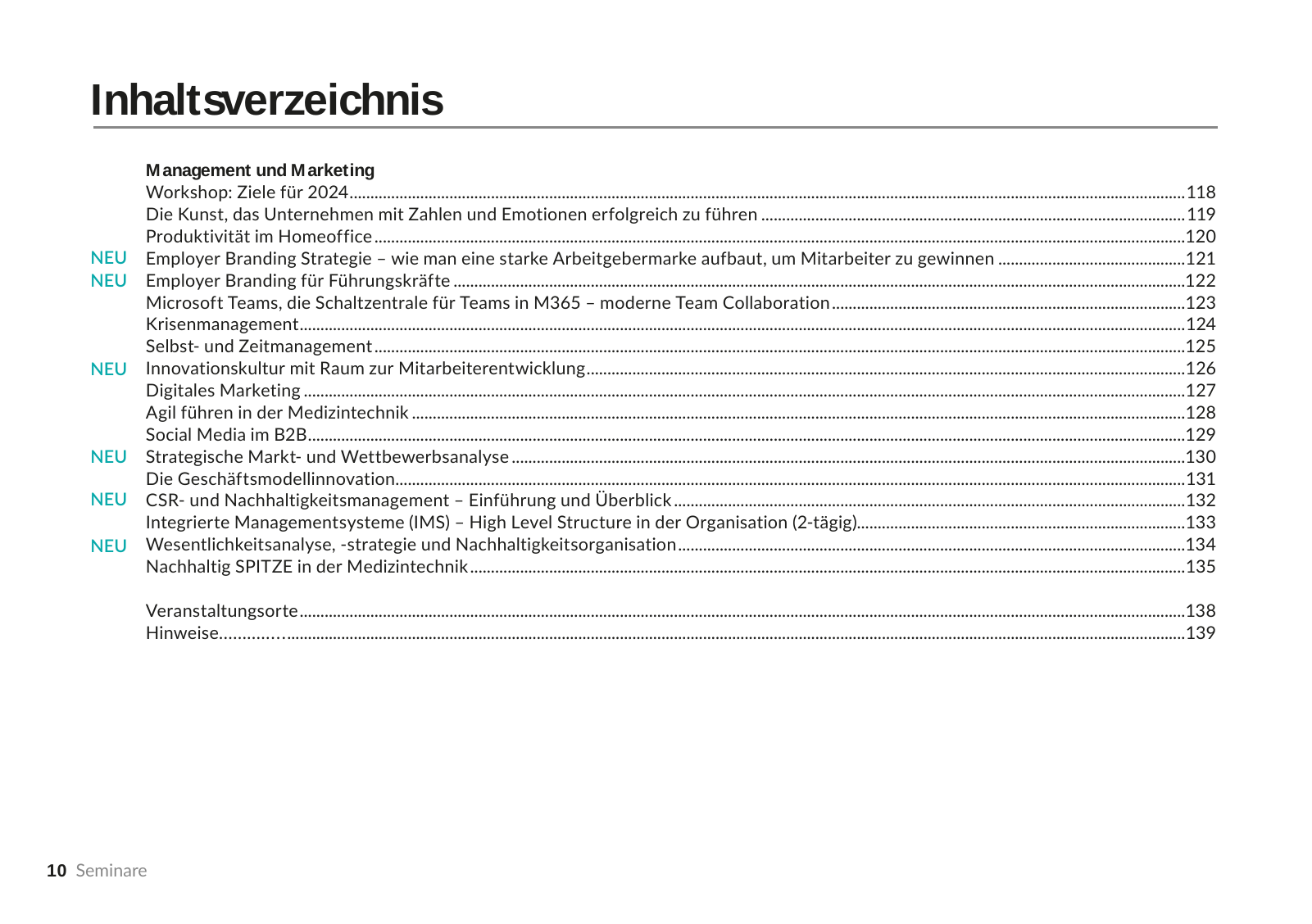 Vorschau Seminare 2024 Seite 10