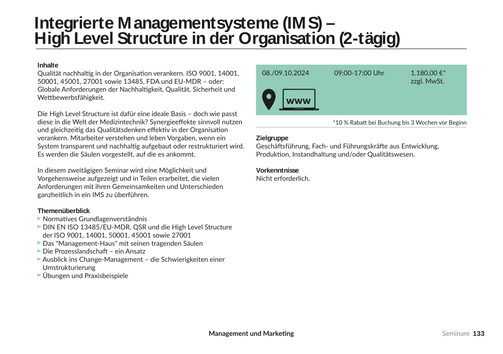 Vorschau Seminare 2024 Seite 133