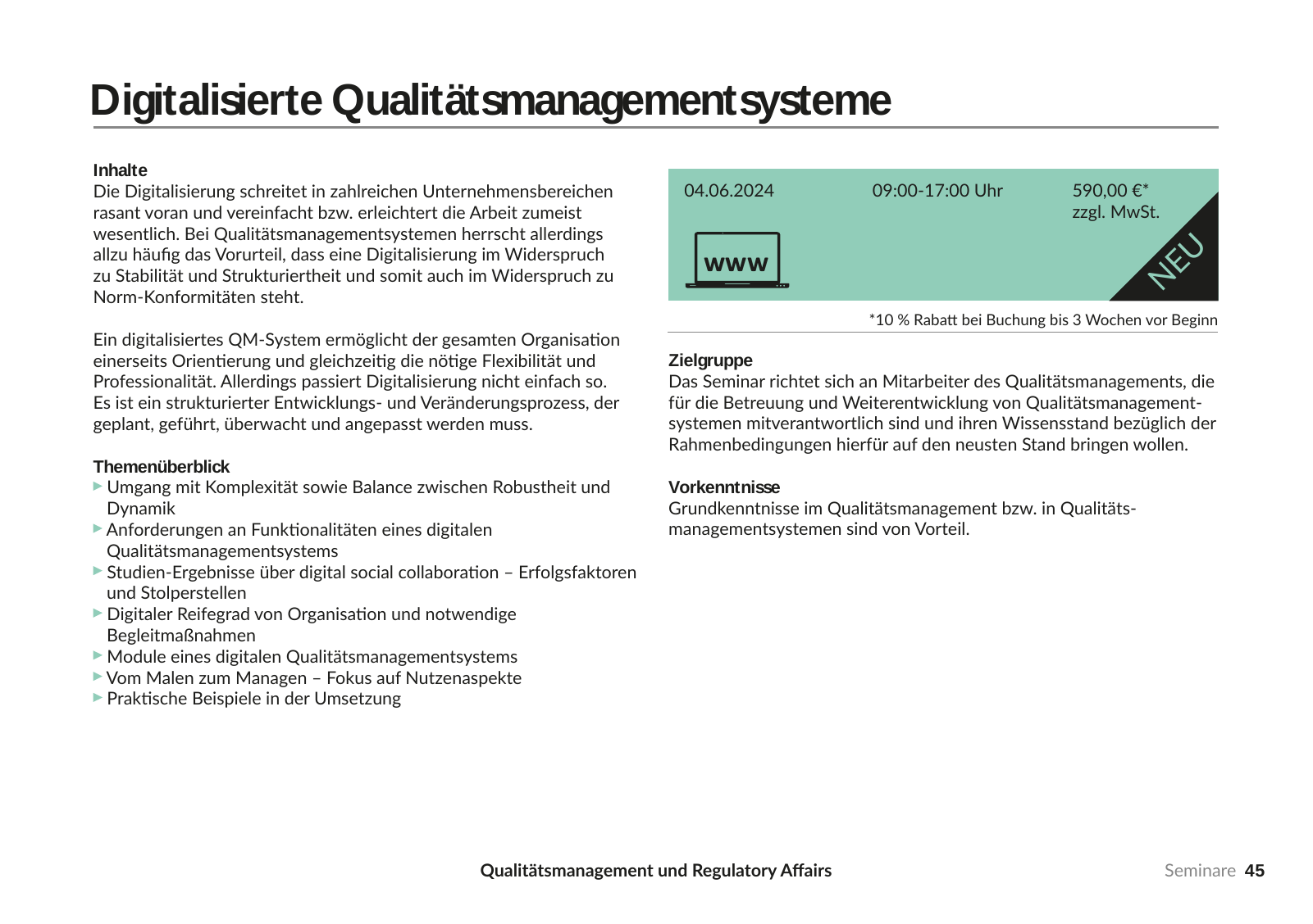 Vorschau Seminare 2024 Seite 45