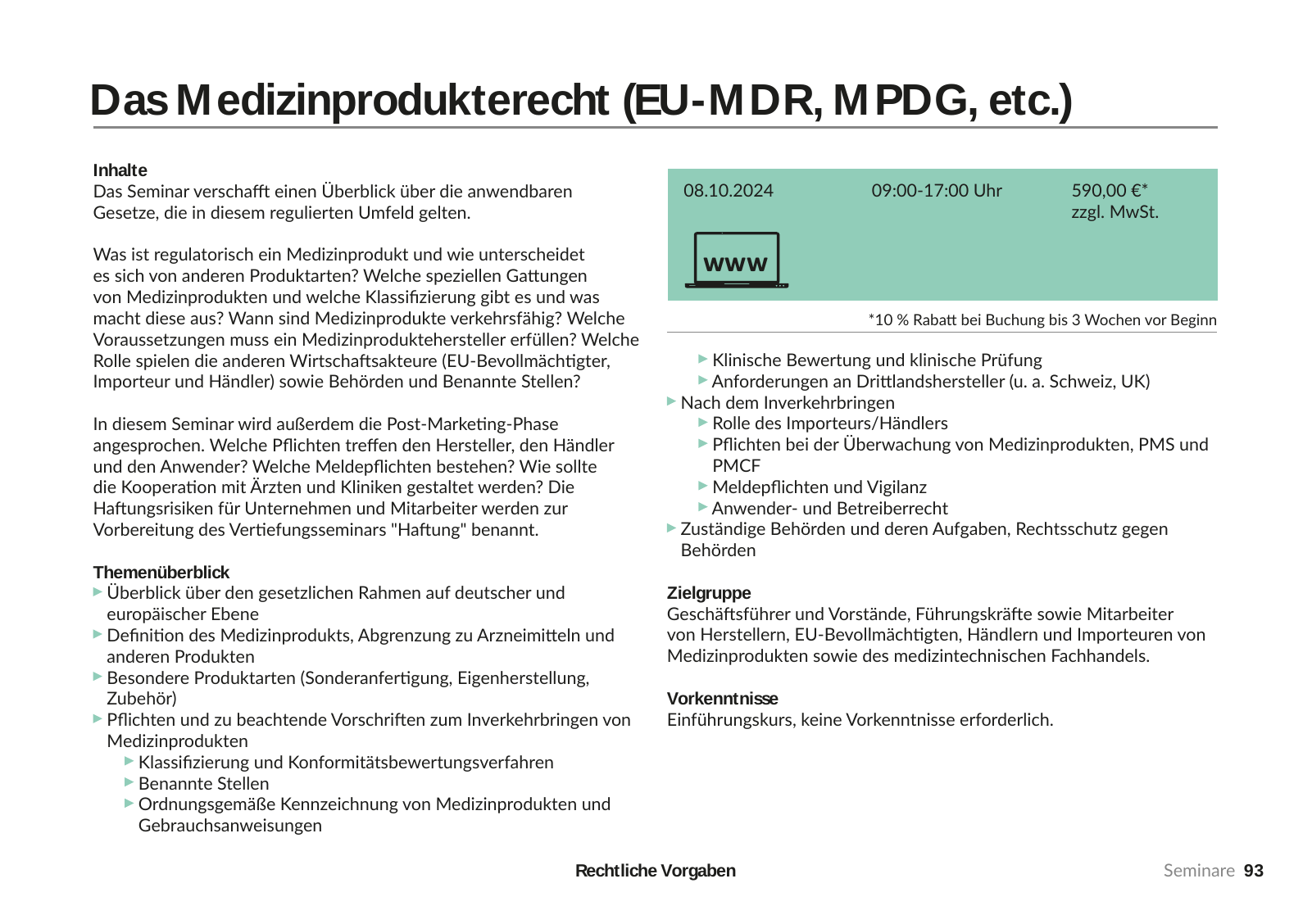 Vorschau Seminare 2024 Seite 93