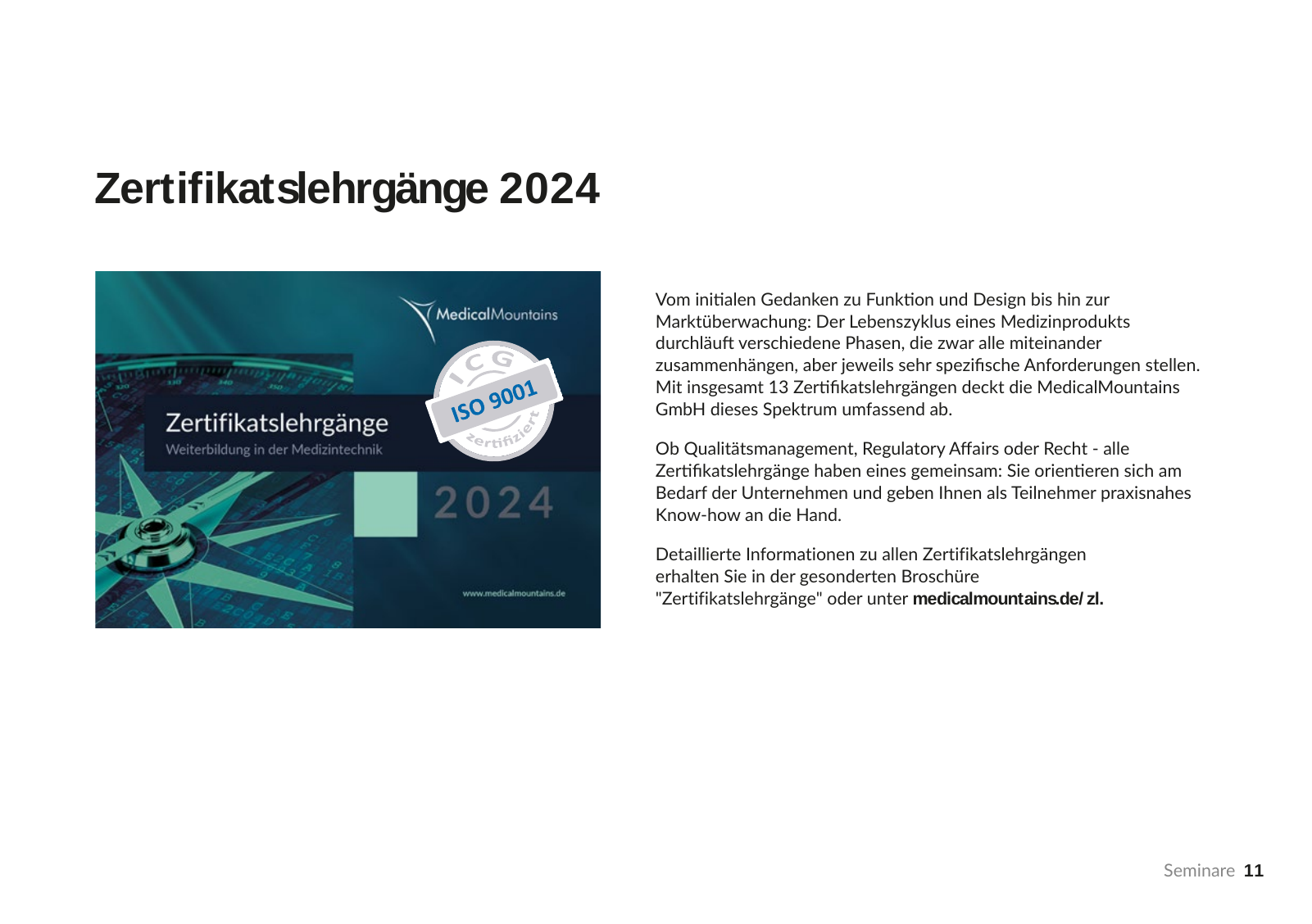 Vorschau Seminare 2024 Seite 11