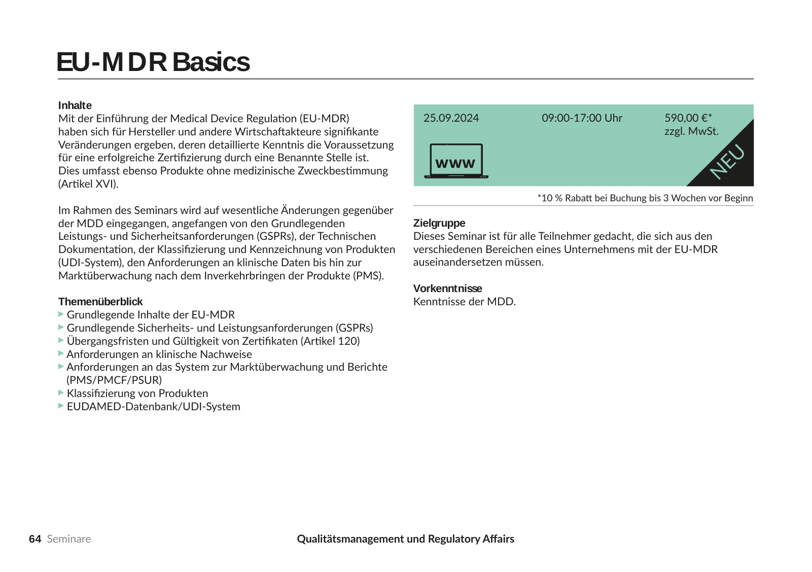 Vorschau Seminare 2024 Seite 64