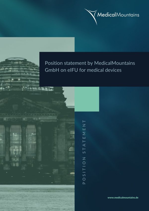 Position Statement eIFU MedicalMountains