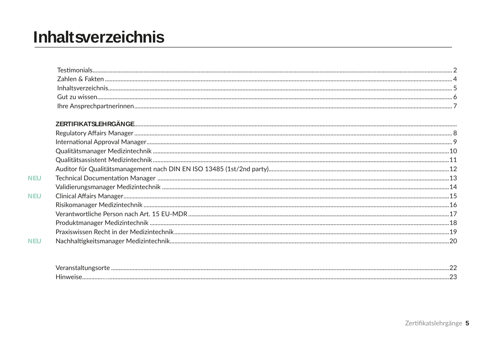 Vorschau Zertifikatslehrgänge 2024 Seite 5